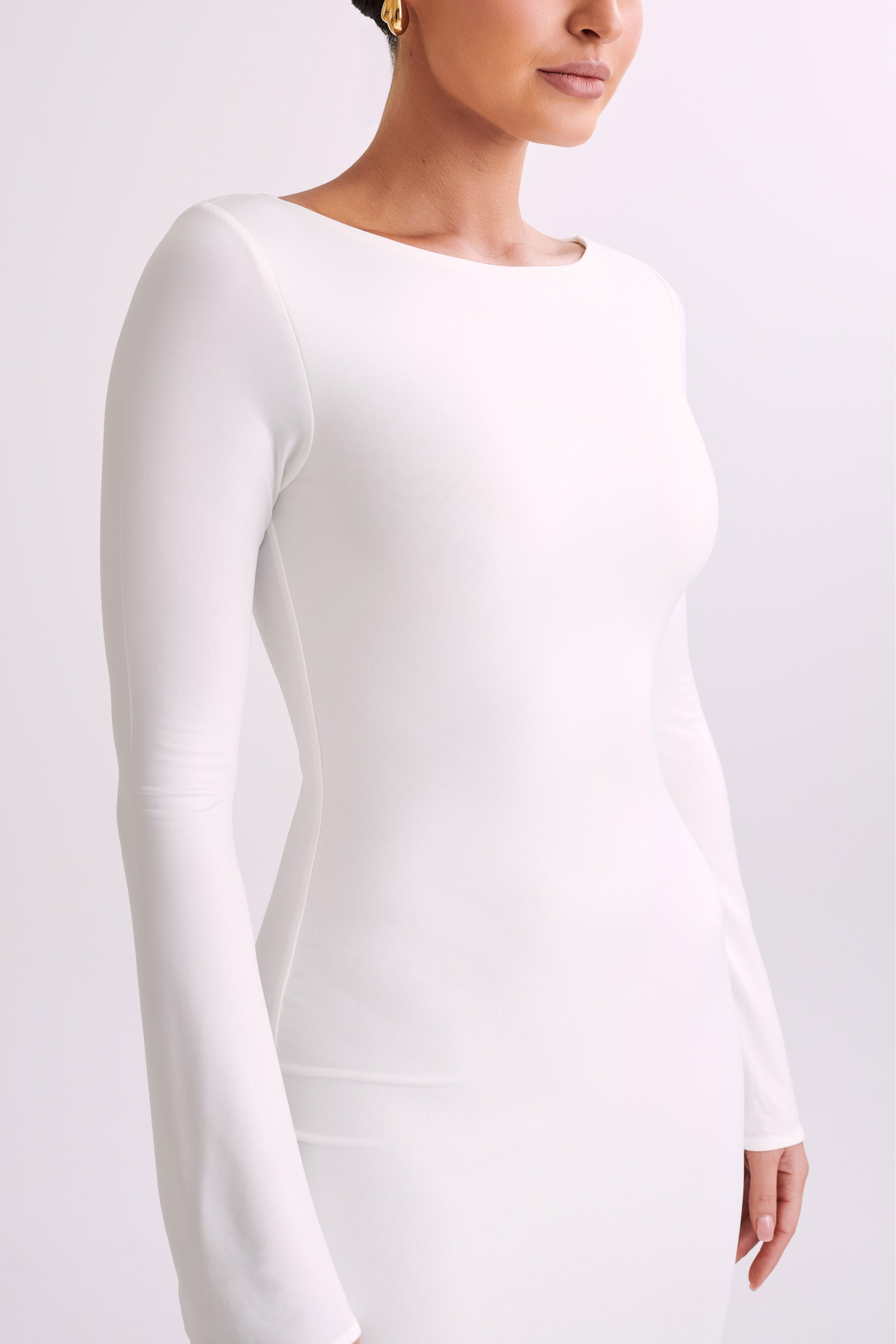 Elfenbeinfarbenes Kleid